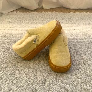 Toddler’s Lambskin Vans